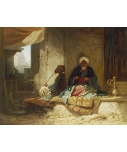 Carl Spitzweg, Zwei Türken im Kaffeehaus