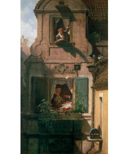 Carl Spitzweg, Der abgefangene Liebesbrief