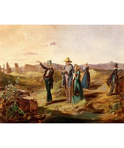 Carl Spitzweg, Engländer in der Campagna