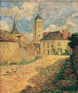 Henri Lebasque, Le village de Champigné, Maineet– Loire 