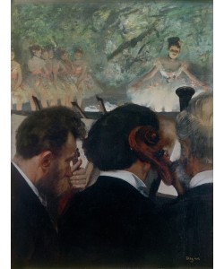 Edgar Degas, Orchestermusiker