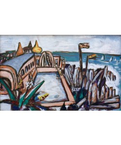 Max Beckmann, Schwimmbad Cap Martin