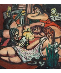 Max Beckmann, Mädchenzimmer (Siesta)