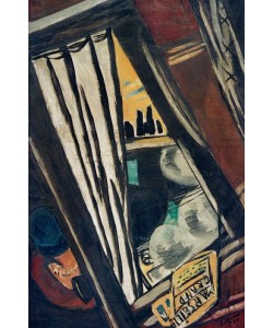 Max Beckmann, Golden Arrow: Blick aus dem D-Zug Fenster