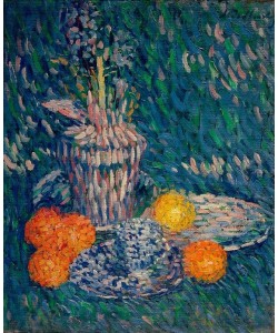 Alexej von Jawlensky, Stillleben mit Hyazinthe und Orangen 