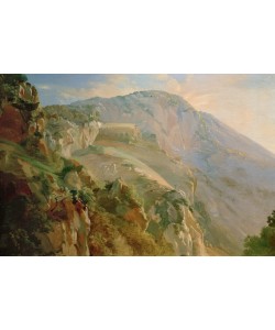 Friedrich Nerly, Kloster im Gebirge bei Subiaco 