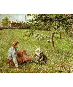 Camille Pissarro, Die Gänseweide