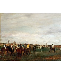 Edgar Degas, Auf dem Sattelplatz