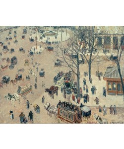 Camille Pissarro, La Place du Théâtre Français