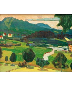 Wassily Kandinsky, Murnau-Blick über den Staffelsee