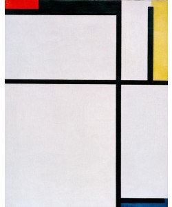 Piet Mondrian, Composition with red, black, yellow, blue and grey