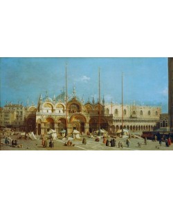 Giovanni Antonio Canaletto, Markusplatz in Venedig