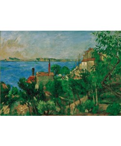 Paul Cézanne, La mer à l’Estaque