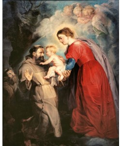 Peter Paul Rubens, Der hl. Franziskus empfängt das Jesuskind