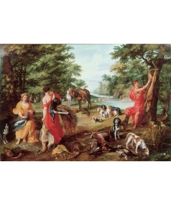 Jan Brueghel der Ältere, Die Jagd der Diana