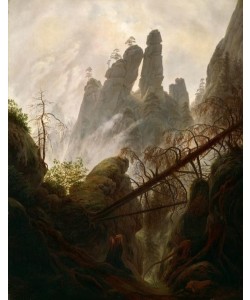 Caspar David Friedrich, Felsenschlucht