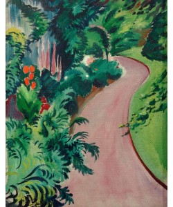 August Macke, Gartenweg