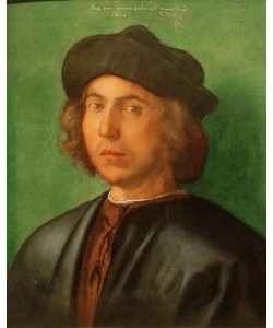 Albrecht Dürer, BIldnis eines jungen Mannes