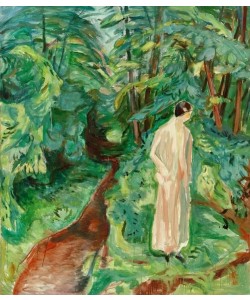 Edvard Munch, Im Garten. Birgit Prestöe