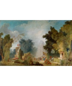 Jean-Honoré Fragonard, Fête dans un parc, dit La fête à Saint– Cloud