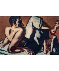 Max Beckmann, Halbakt-Clown (Artist)