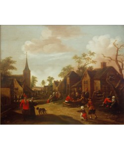 Joost Cornelisz. Droochsloot, Belebte Dorfstraße