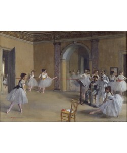 Edgar Degas, Le foyer de la danse à l’Opéra de la rue Le Peletier
