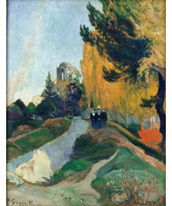 Paul Gauguin, Les Alyscamps (Paysage ou Les Trois Grâces au temple de Vén
