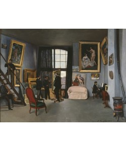 Frederic Bazille, L’atelier de Bazille