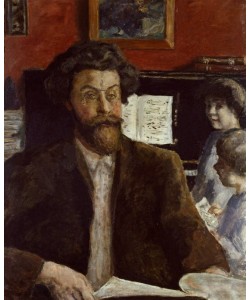 Pierre Bonnard, Komponist Claude Terrasse mit Söhnen Jean und Charles