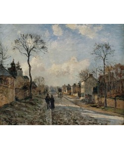 Camille Pissarro, La route de Louveciennes
