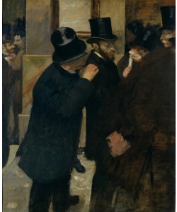 Edgar Degas, Portraits a la Bourse