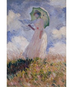 Claude Monet, Femme à l'ombrelle tournée vers la gauche