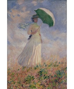 Claude Monet, Femme à l’ombrelle tournée vers la droite