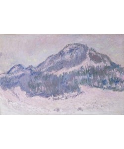 Claude Monet, Le Mont Kolsaas en Norvège (Mont Kolsaas, reflets roses)