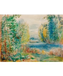 Pierre-Auguste Renoir, Flußlandschaft