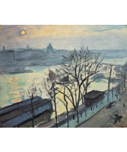 Albert Marquet, Sonne über Paris. Der Quai du Louvre