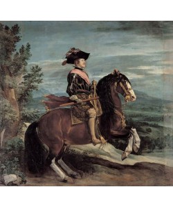 Diego Rodriguez de Silva y Velasquez, Philipp IV. zu Pferde