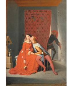 JEAN-AUGUSTE-DOMINIQUE INGRES, Paolo und Francesca, von Gianciotto überrascht