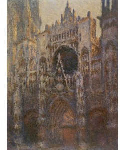 Claude Monet, La cathedrale de Rouen, le portail