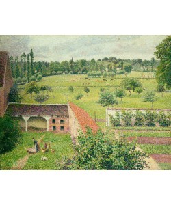 Camille Pissarro, Vue de ma fenêtre, Eragny