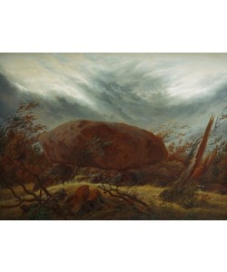 Caspar David Friedrich, Hünengrab im Herbst