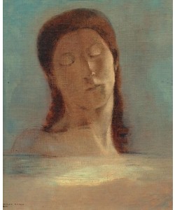 Odilon Redon, Geschlossene Augen