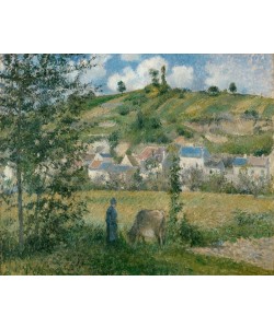 Camille Pissarro, Paysage à Chaponval (Val d’Oise)