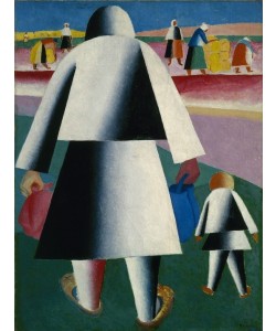 Kasimir Malewitsch, To the Harvest, Marfa and Wanka