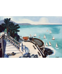 Max Beckmann, Blick von der Terrasse in Monte Carlo