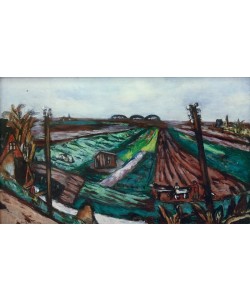 Max Beckmann, Polderlandschaft mit Hembrug