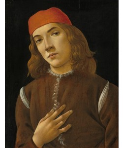 Sandro Botticelli, Portrait of a Youth