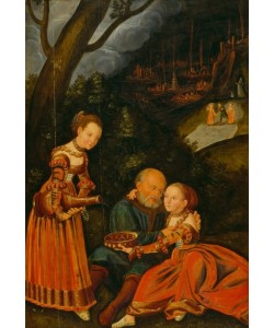 Lucas Cranach der Ältere, Lot und seine Töchter