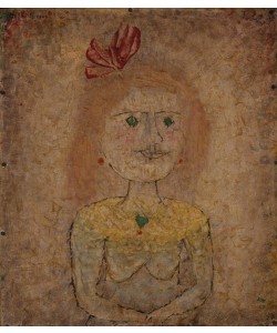 Paul Klee, Kleines Portrait eines Mädchens in gelb